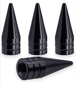 SET 4 TAPA VALVULA PUNTAS PARA NEUMATICO7