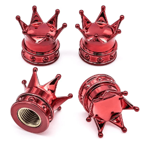 SET TAPA VALVULA CORONA AZUL  UNIVERSAL TUNING2