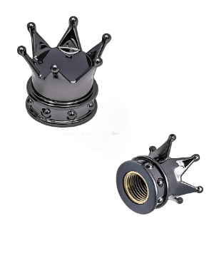 SET TAPA VALVULA CORONA AZUL  UNIVERSAL TUNING3