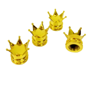 SET TAPA VALVULA CORONA AZUL  UNIVERSAL TUNING4