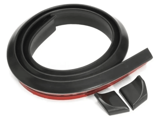 MOLDURA SPOILER ALERON LIP GOMA NEGRO2