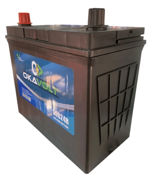 BATERIA AUTO 45AH 420CCA POSITIVO LH BORNE DELGADO OKAVOL2