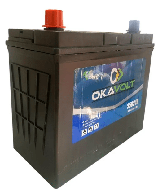 BATERIA AUTO 45AH 420CCA POSITIVO LH BORNE DELGADO OKAVOL3