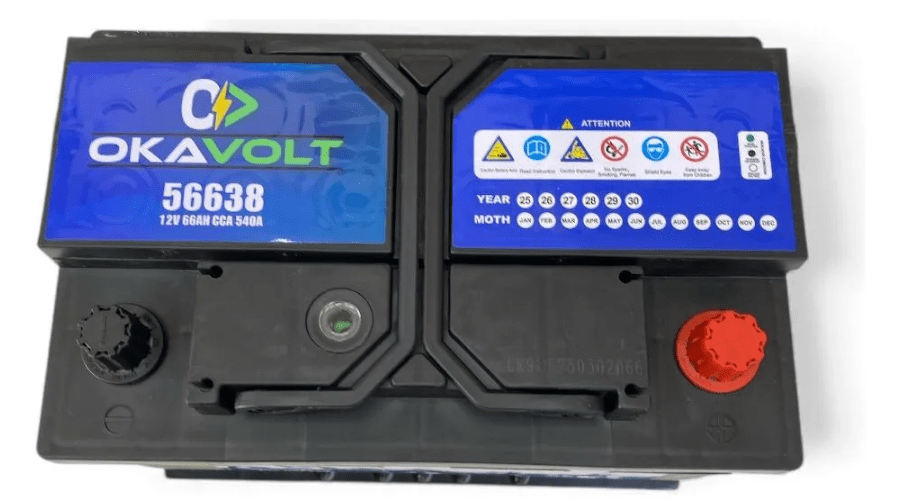 BATERIA AUTO  66AH 540CCA POSITIVO DERECHO BORNE STANDAR4