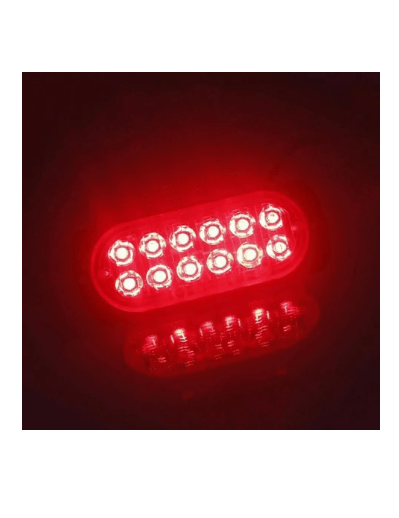 LUZ LED STROBO 12 LED AMARILLO/ ROJO PARA 12 Y 24V5