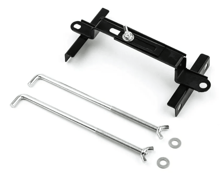 SOPORTE FIJADOR  BATERIA AJUSTABLE AUTO SEGURO  ESTABILIZADOR5