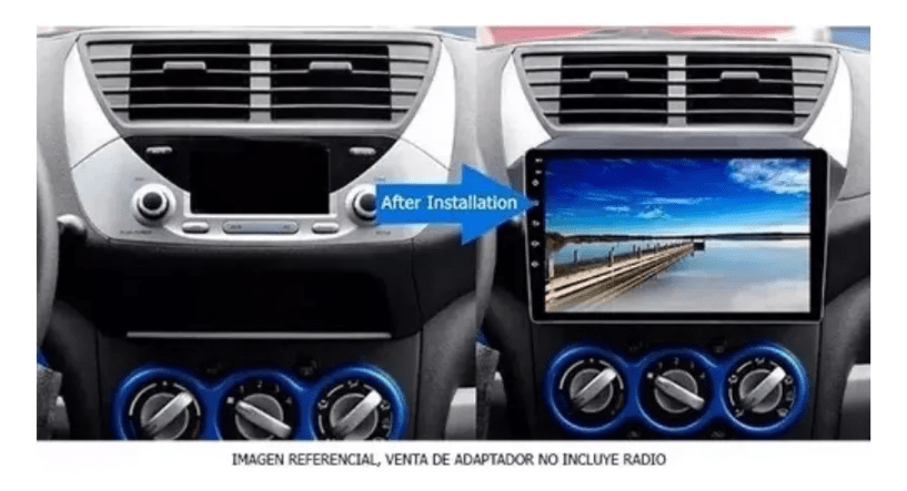 BISEL ADAPTADOR RADIO SUZUKI CELERIO 9 P 2008 a 20133