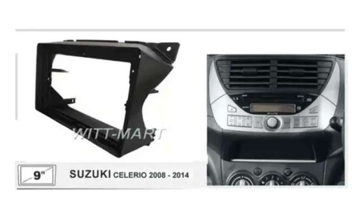 BISEL ADAPTADOR RADIO SUZUKI CELERIO 9 P 2008 a 20132