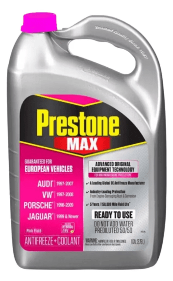 ANTICONGELANTE COOLANT PRESTONE CHINOS ROSADO 50% 0