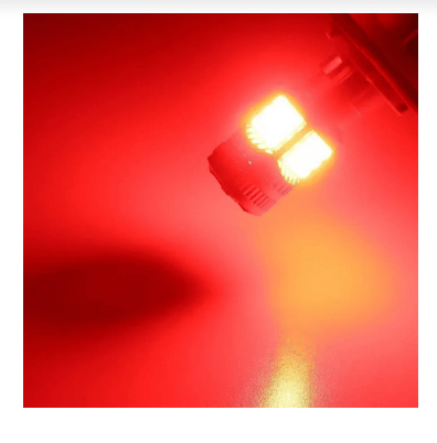PAR AMPOLLETAS ULTRA LED 1034 P21/5W 3400LM LUZ ROJA CANBUS2