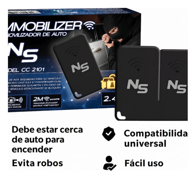 Inmovilizador De Presencia Corta Corriente Anti Portonazo 12v 0
