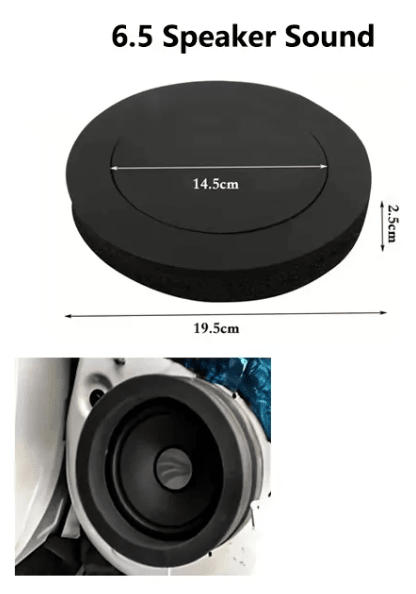 X2 Anillo Insonorizante Acustico Parlantes 6.5pul Adhesivo2