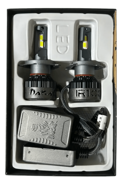 KIT AMPOLLETA TURBO LED DAKAR H4 45 LMN IR1004