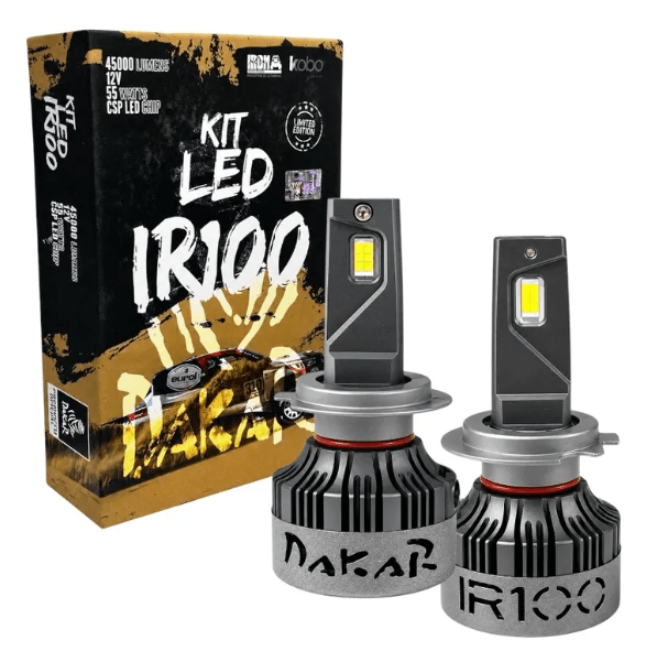KIT AMPOLLETA TURBO LED DAKAR H7 45 LMN IR100 0