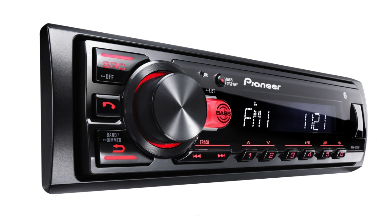 RADIO Pioneer MVH-S235BT 1DIN Bluetooth 50Wx4 1