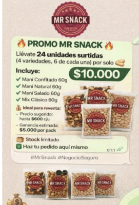 Promocion 24 unidades 60g1