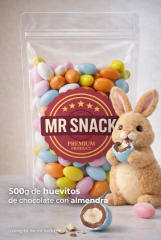 Huevitos de chocolate con almentra 500g