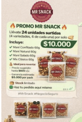 Promocion 24 unidades 60g