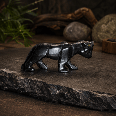 Estatua Pantera Negra Ónix: Energía de Protección, Fuerza Interior y Sabiduría Piedra Natural1