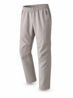 PANTALONES DE MONTAÑA UNISEX SOFTSHELL THERMOFLEX CON REPELENCIA AL AGUA Y FORRO POLAR INTERNO2