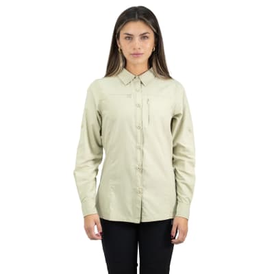 CAMISA HW ARIZONA MUJER – OUTDOOR DRY TECH | BEIGE1