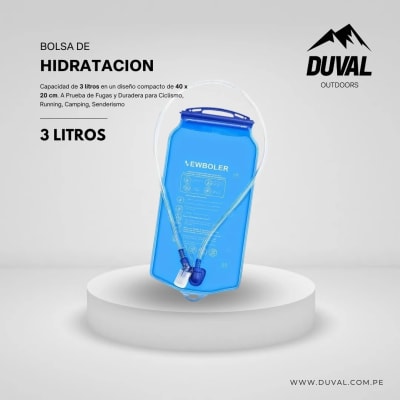 BOLSA DE HIDRATACIÓN 3L DE ALTO FLUJO PARA TREKKING/OUTDOOR1