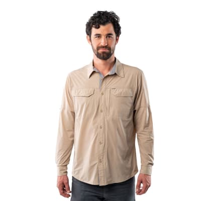 CAMISA HW ANTAKARI SPANDEX – FLEX TECH | BEIGE M1