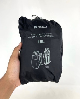 MOCHILA COMPACTA FORCLAZ 15L, DISEÑO ERGONÓMICO Y RESISTENTE PARA EXCURSIONES6