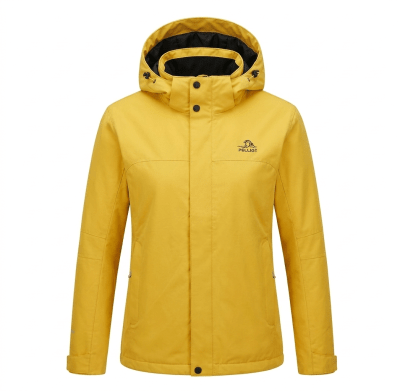 CASACA IMPERMEABLE WATERPROOF PARA HOMBRE COLOR AMARILLO – PELLIOT1