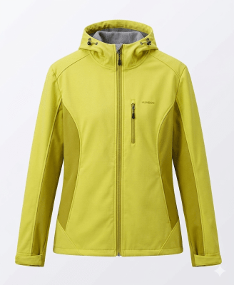CASACA IMPERMEABLE CON CAPUCHA - MASCULINO - HUMBGO1