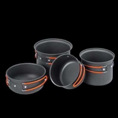 SET DE OLLAS NATUREHIKE PARA 2 A 3 P/ALUMINIO ANTIADHERENTE1