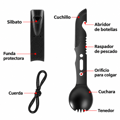 CUBIERTO MULTIFUNCIONAL 7 EN 1 DE ACERO INOXIDABLE1