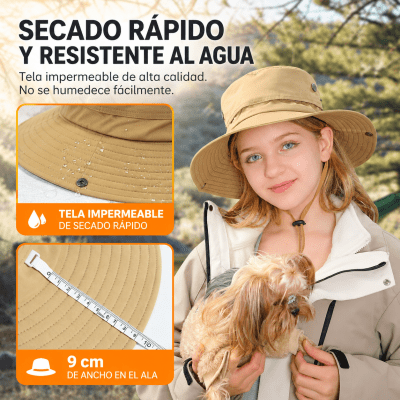Sombrero Outdoor de Ala Ancha con Protección Solar1