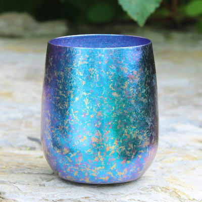 VASOS DE TITANIO - DOBLE CAPA - TACTICO PARA VIAJE1