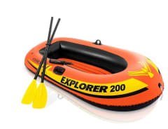 BOTE INFLABLE INTEX HYDROLINE OUTDOOR 2 PERSONAS CON VALVULAS DE SEGURIDAD Y PAREDES DE TRIPLE CAPA