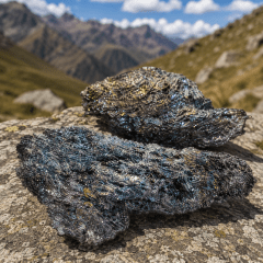 Piedra Carburo de Silicio Natural: Mineral de Transmutación, Vitalidad y Energía Arcoíris Única