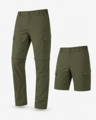 PANTALÓN DE SECADO RÁPIDO CON CONVERSIÓN A SHORT