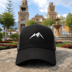GORRO DUVAL BORDADO LOGO OFICIAL COLOR NEGRO/GRIS