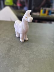 ADORNO LLAMAS PROTECTORAS - TALLADA EN PIEDRA NATURAL - PERFECTO PARA RESALTAR LA CULTURA DE LOS AN