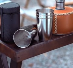 VASOS TÁCTICOS DE ACERO – JUEGO COMPLETO