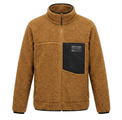 POLAR PELUCHE KHAKI PARA VARON -PELLIOT
