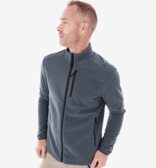 CHAQUETA POLAR DE MONTAÑA Y TREKKING CREMALLERA HOMBRE QUECHUA MH500