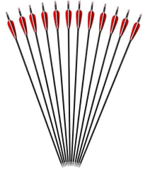 FLECHAS PARA ARCOS PROFESIONALES CON PUNTA DE ACERO Y BALANCE OPTIMIZADO