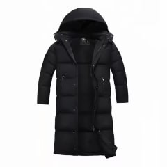 CASACA DE PLUMON DE GANSO/MODELO LARGO-UNISEX/FASHION