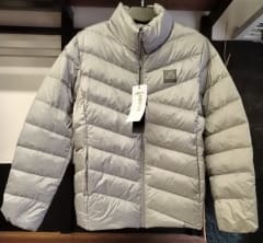 CASACA DE PLUMA DE PATO PARA DAMA COLOR GRIS – PELLIOT