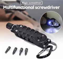 MULTIHERRAMIENTAS TÁCTICA FULL SET CON PUNTAS DE DESTORNILLADOR Y ACCESORIOS COMPLETOS PARA CAMPING