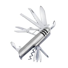CUCHILLO MULTIUSO 21 EN 1 ACERO INOXIDABLE CON HERRAMIENTAS PLEGABLES Y DISEÑO TÁCTICO