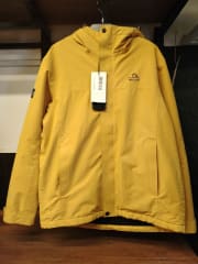 CASACA IMPERMEABLE WATERPROOF PARA HOMBRE COLOR AMARILLO – PELLIOT