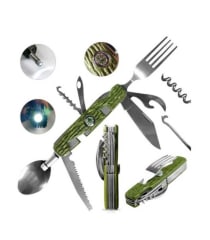 SET DE CUCHARAS VERDE – SERIE OUTDOOR SUPPLY