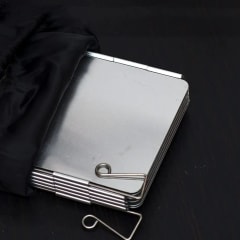 ESCUDO DE CASETE PARA COCINAR AL AIRE LIBRE CON PARABRISAS - 240 mm - 8.6cm - PRIMITIVE